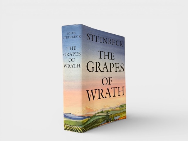 【SL1131】【Book-of-the-Month Club】The Grapes of Wrath(1995) /John Steinbeck