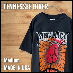 【TENNESSEE RIVER】USA製 メタリカ METALLICA バンドTシャツ ロックTシャツ ST ANGER M US古着