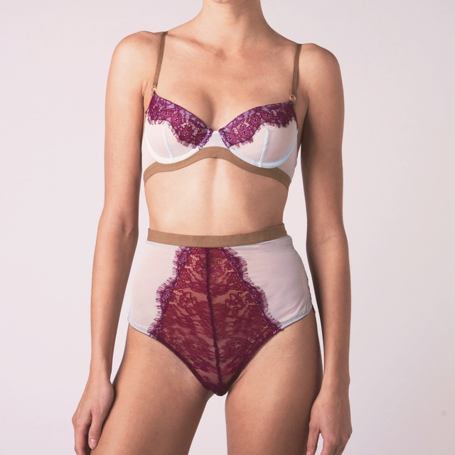 ◇即納◇Dora Larsen Joanna Bra set 32C×M ドララーセン ハイウエストショーツセット