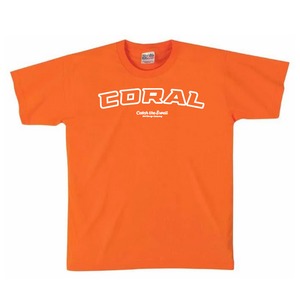 CORAL Tシャツ2021：マンダリンオレンジ
