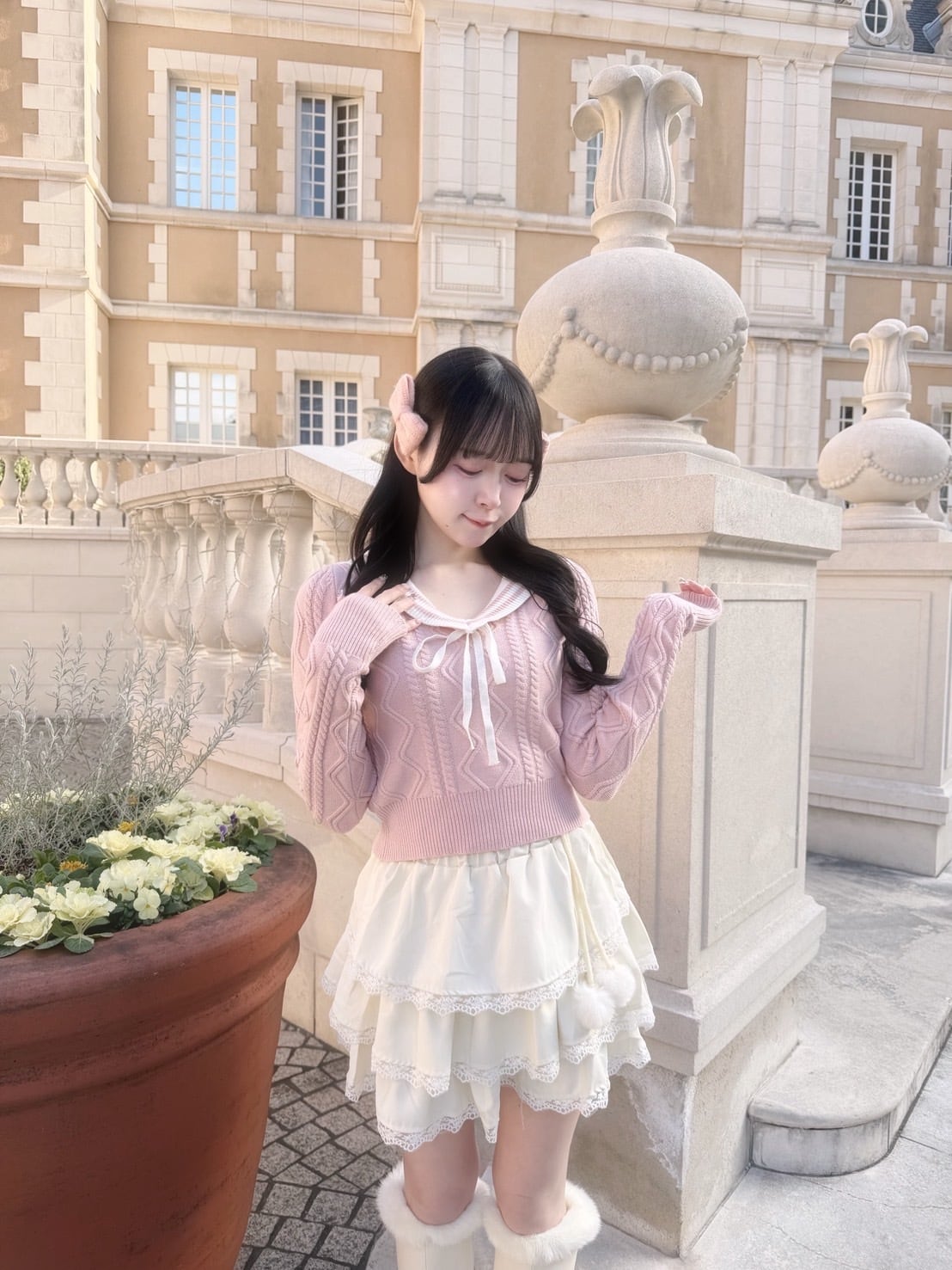 sweet sailor ribbon knit