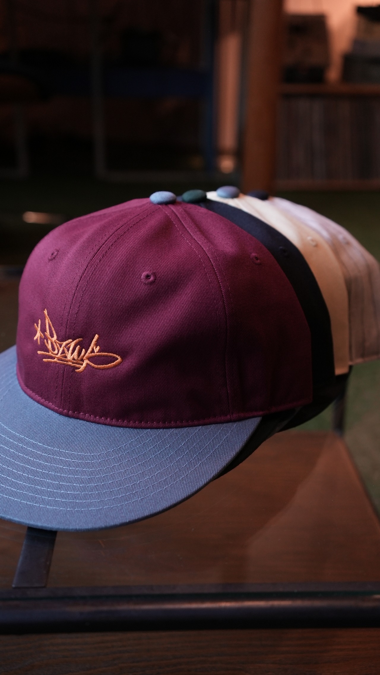BZWS Retro Cap [BURGUNDY]