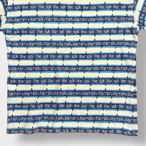 【Crazy Shirts】90s USA製 ロゴ 総柄 オールパターン Tシャツ クレイジーシャツ ハワイ レストラン Duke's Kauai 半袖 us古着