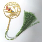 中華しおり「鴨ー緑」