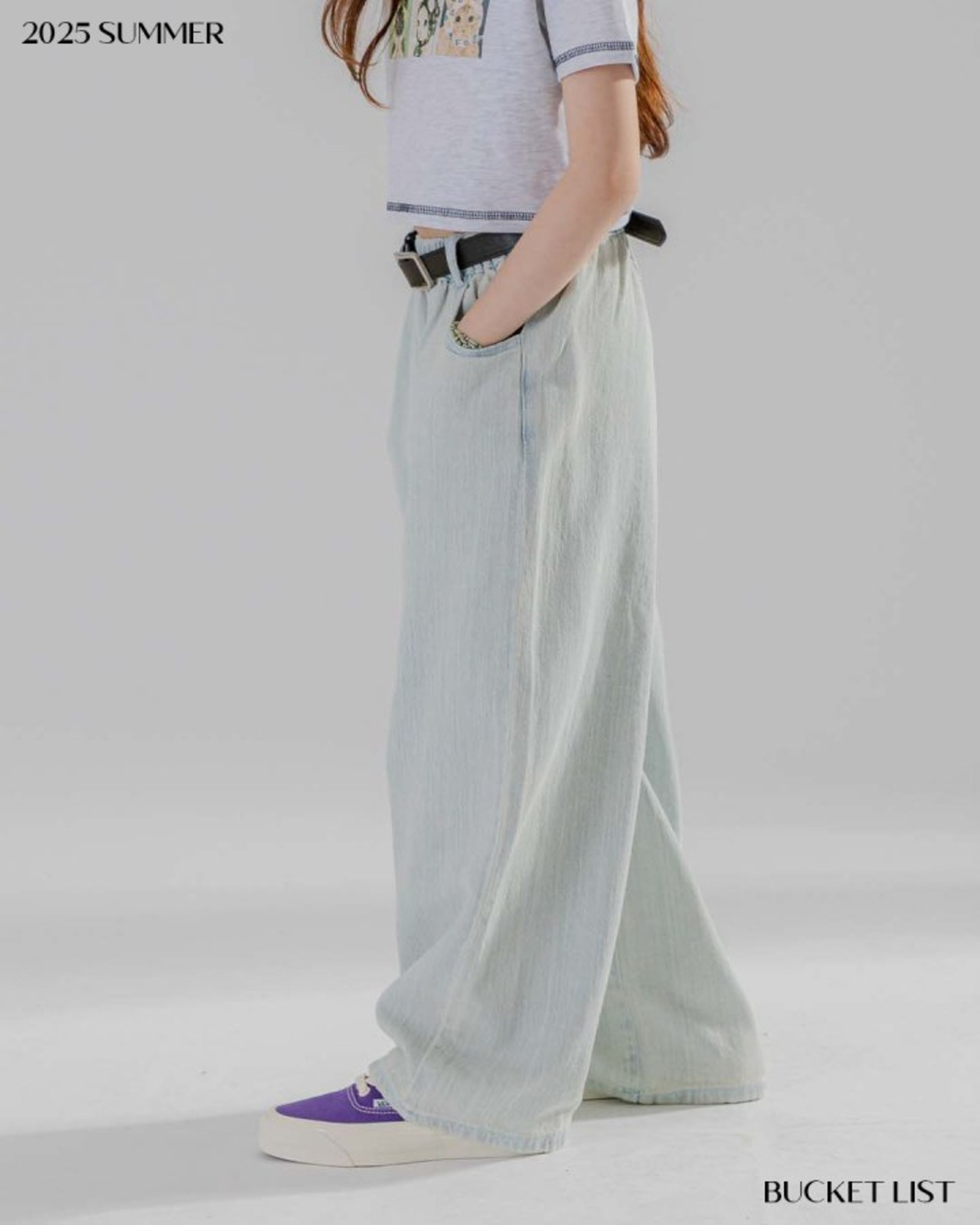 [BUCKET LIST] Summer Teen Wide Jeans / [버킷리스트] 썸머틴와이드청팬츠