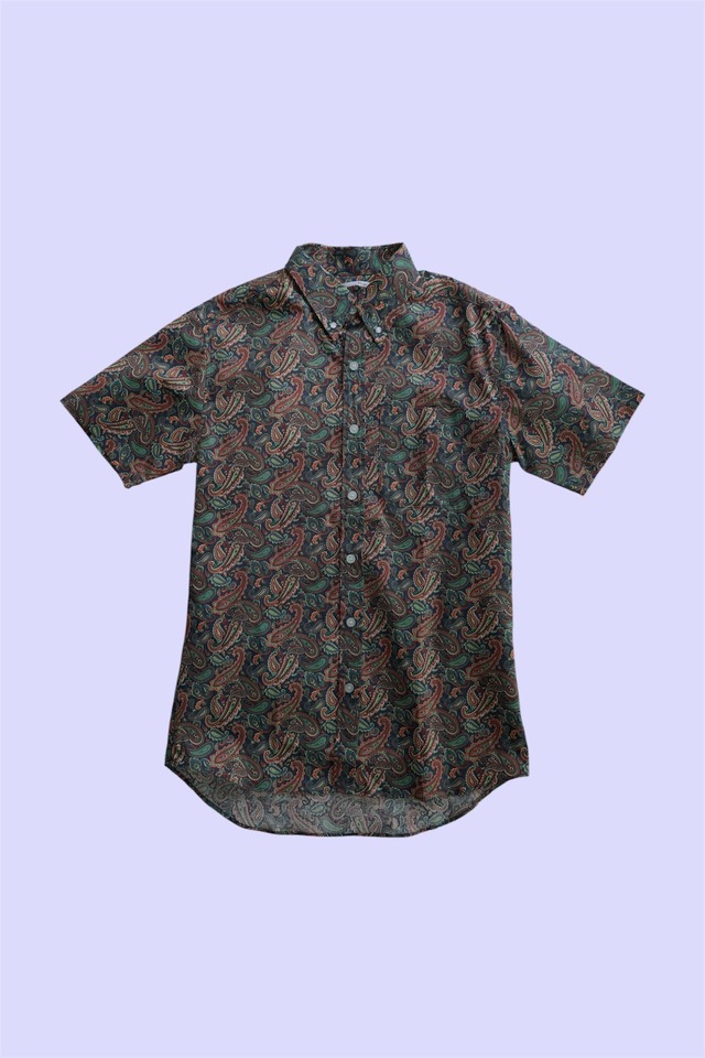 【SALE】 Keisuke Yoneda Archive Collection】 “invariant” Paisley Pattern S/S Shirt
