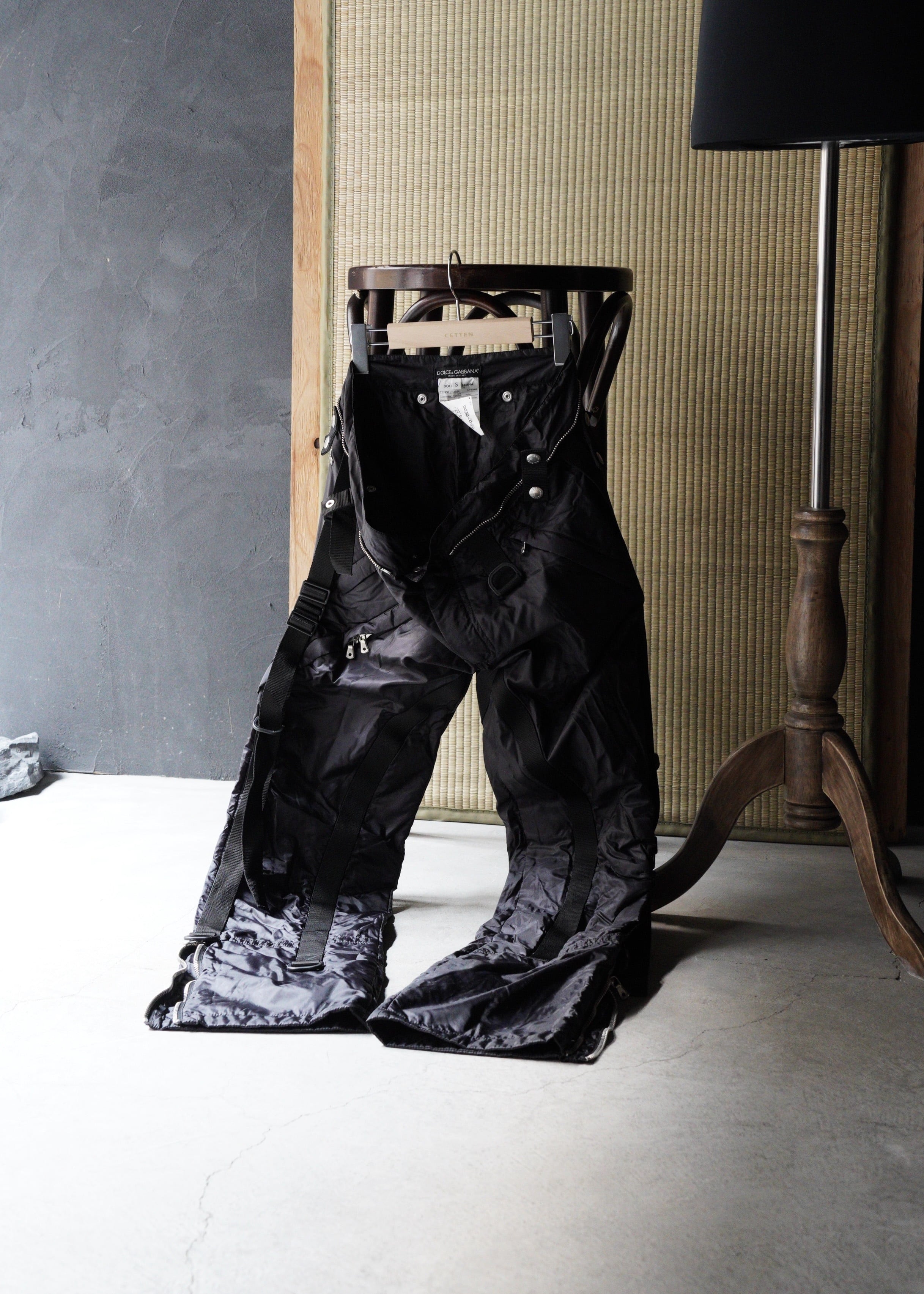 Dead stock)DOLCE&GABBANA 03AW detachable bondage jumpsuit | CETTEN