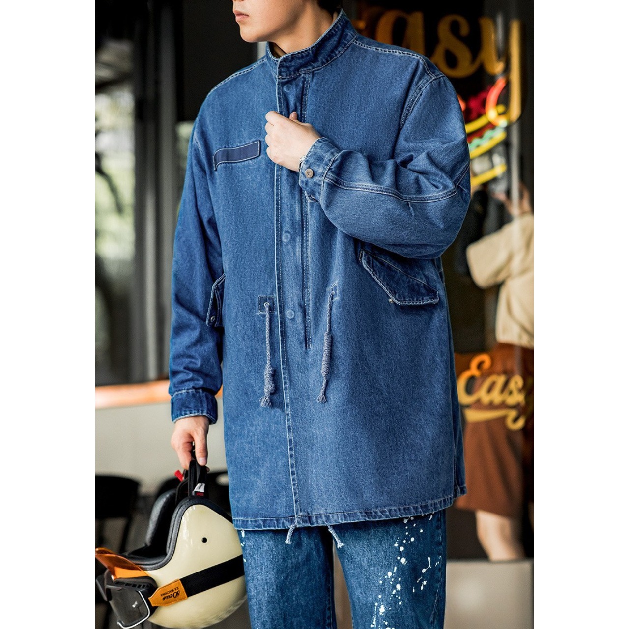 【Urban Standard】デニムロングコート　TB1977・画像2