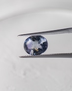 バフトップオーバルカット10×8mm #626【硝子の宝石】箔入