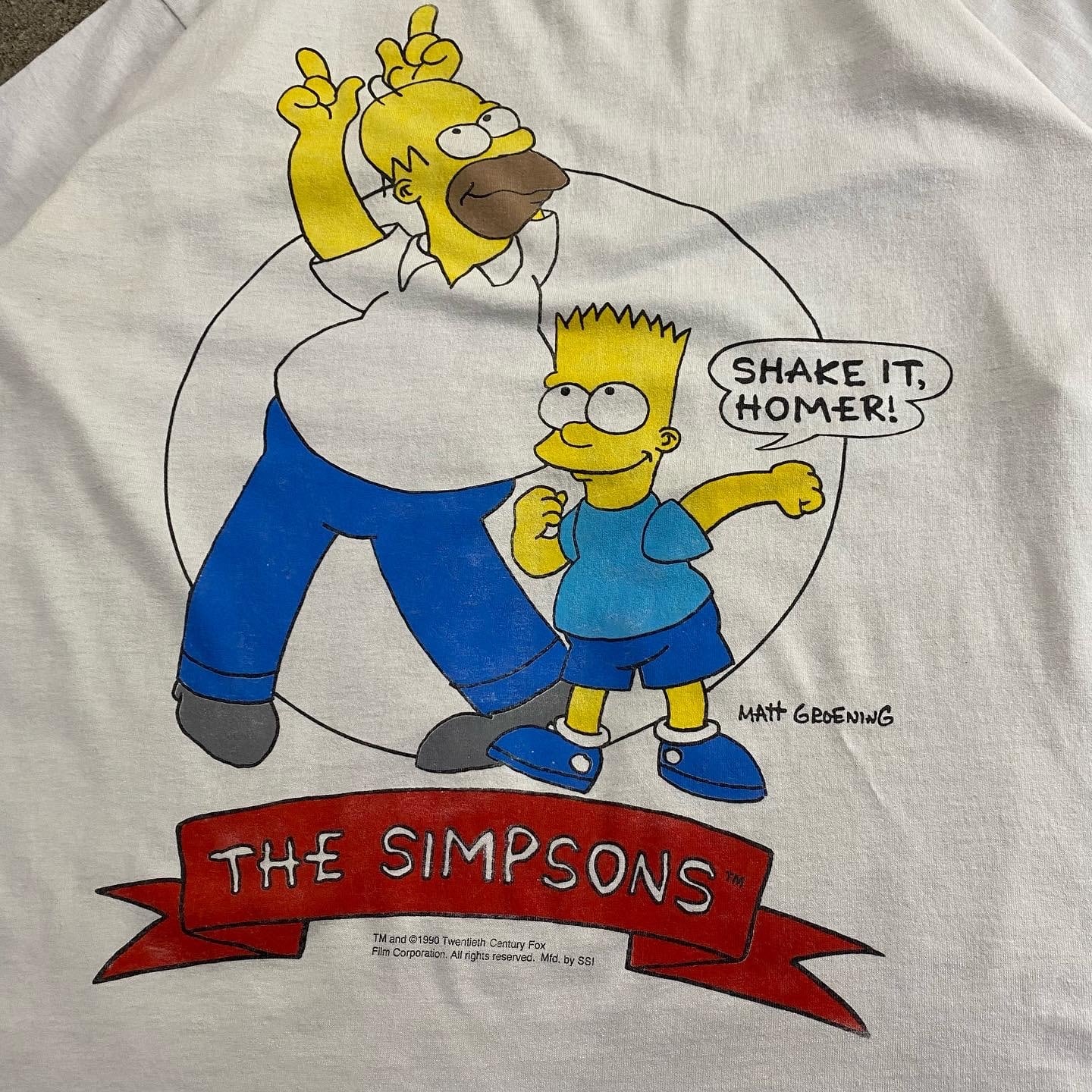 90s ザ・シンプソンズ パジャマシャツ