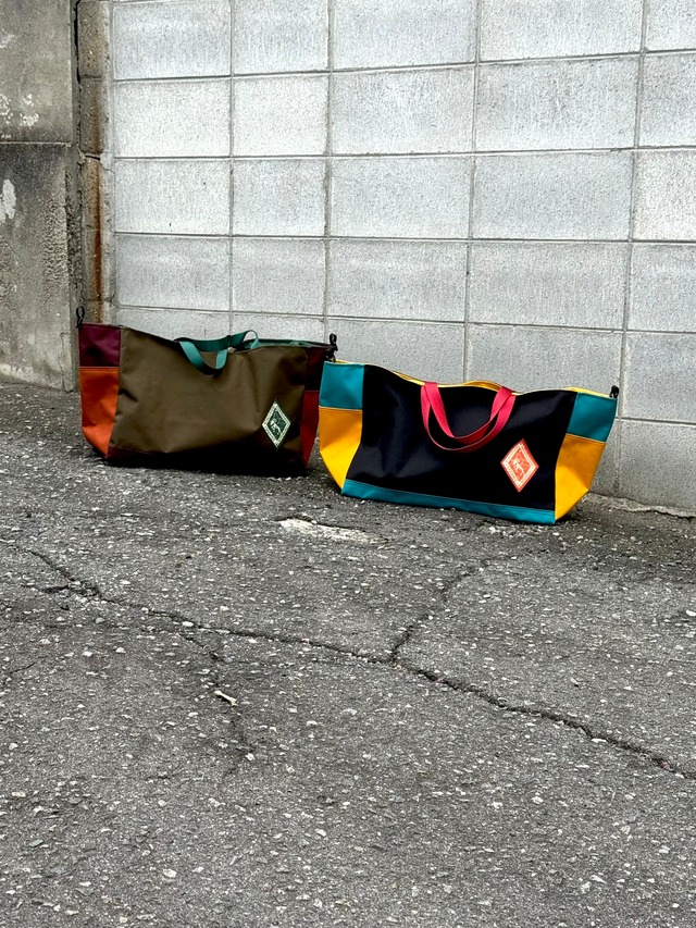 【ATMOSPHERE MOUNTAIN  WORKS GOODS】 GREEN  RIVER WEEKENDER TOTE