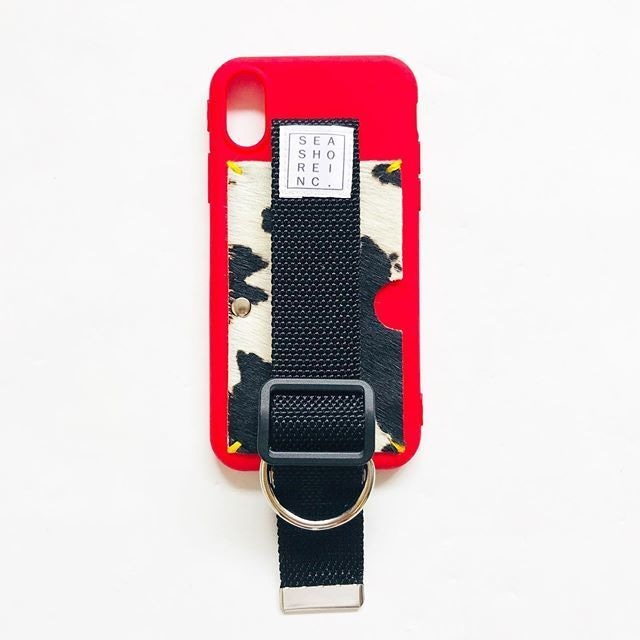 for iPhone【 animal 】red × black
