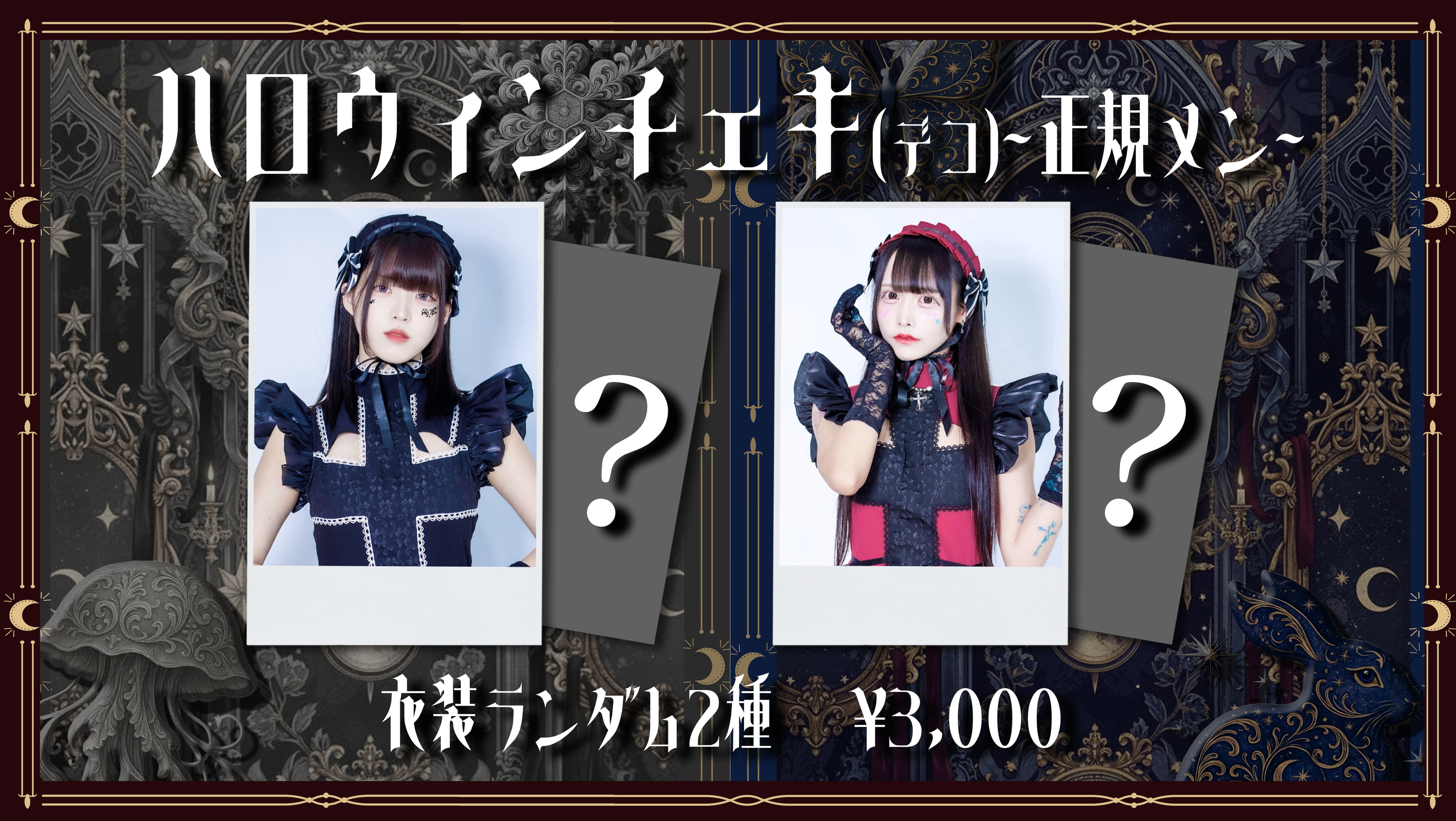 姫咲はな　黒衣装　チェキ　2点セット　週末限定 2025年新作！【降誕祭2024～惢骸～】映像付きフォトブック+MC集