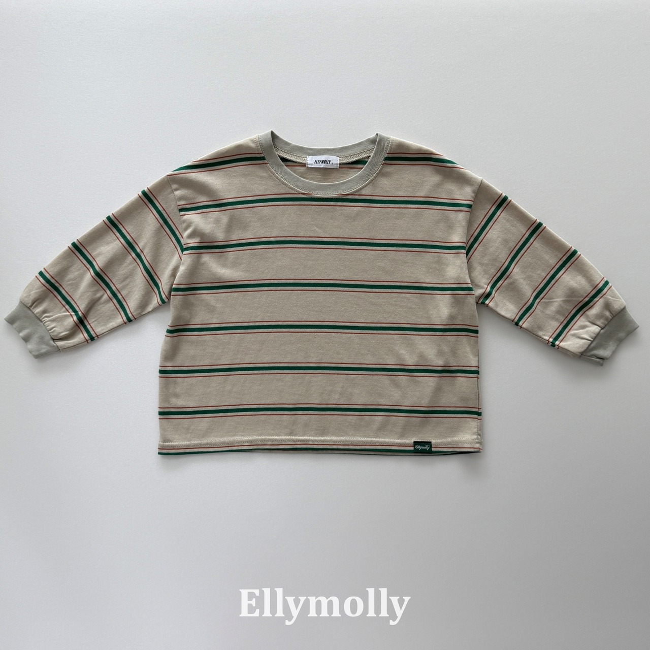 韓国子供服 / 26Autumn / ELLY MOLLY / ドミノピッグTシャツ / 秋服 *5~19*