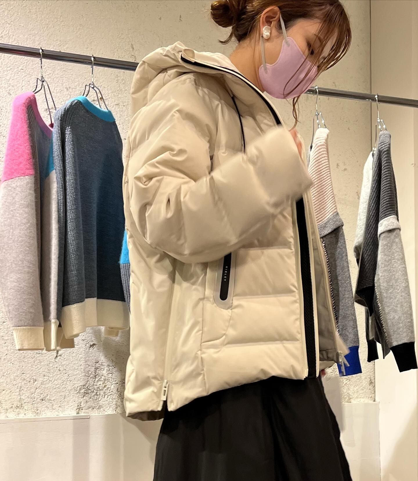 リズレイ RISLEY risley シームレスステッチダウンジャケット | Sister