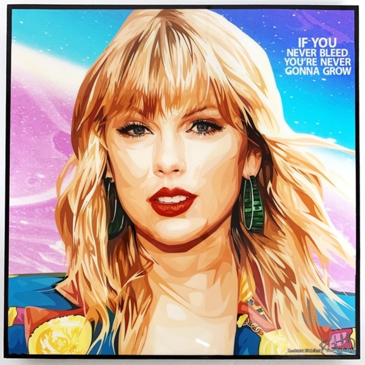 Taylor Swift (3) テイラー スウィフト「ポップアートパネル Keetatat 