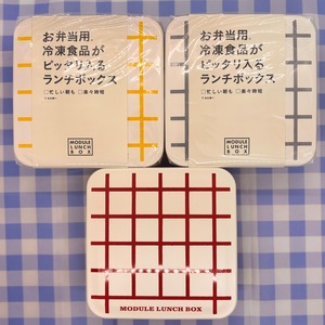 MODULE LUNCH BOX　GRID　M【お弁当箱　ランチボックス　つくりおき　お弁当　ランチ】 [サイズ: M]