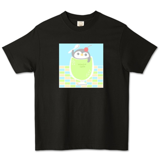 ペンギンメロンソーダ / オーガニックコットンTシャツ (TRUSS)