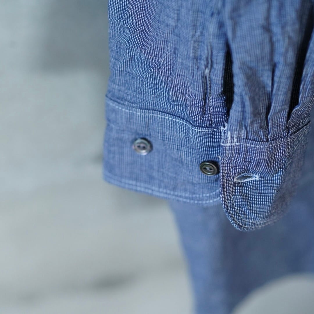 ALTT MADE : big shirt . blue | RÜCKWÄRTS