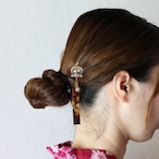 八種・風鈴 - 和風 ハンドメイド簪(髪飾り/ヘアアクセサリー/ヘアピン)