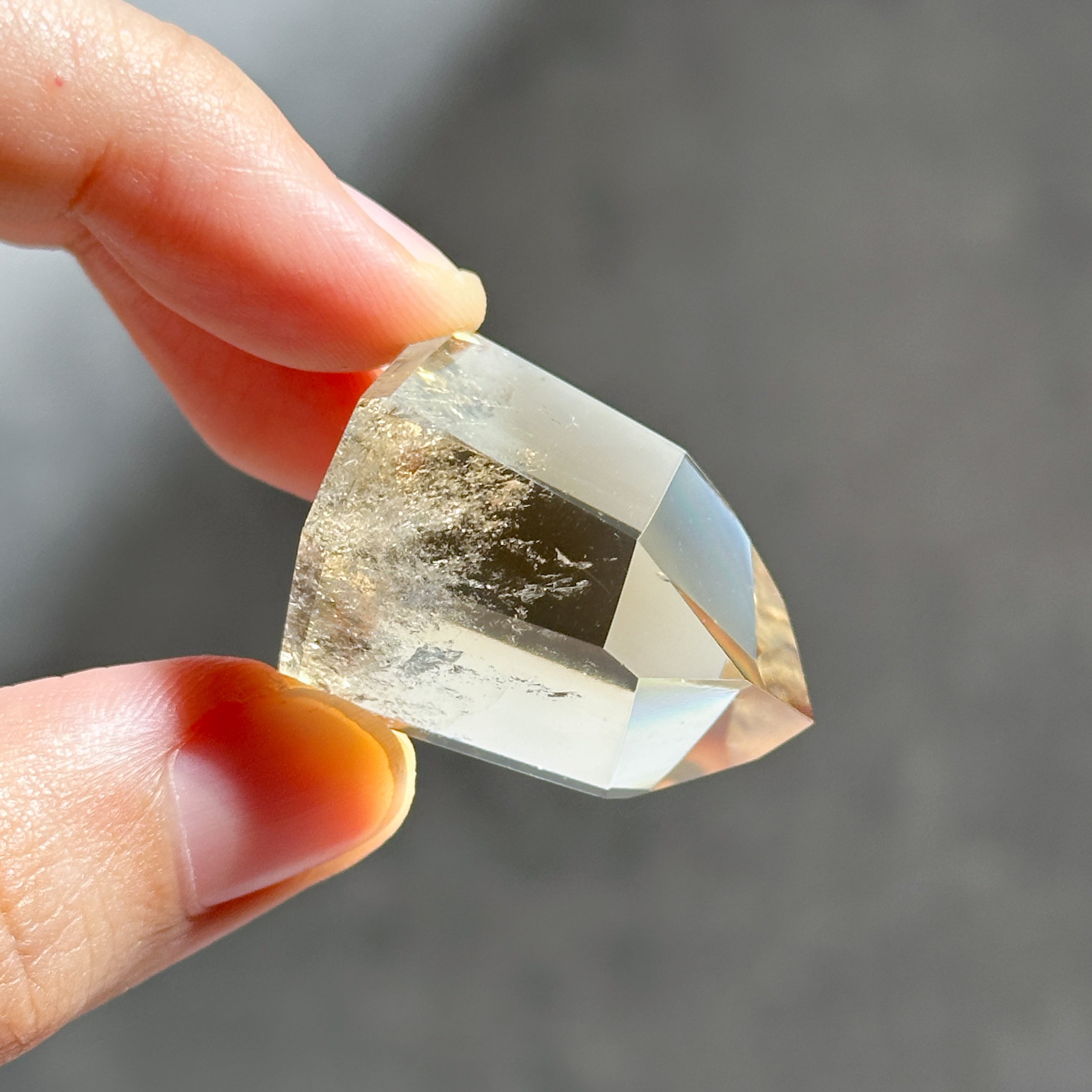 シトリン（黄水晶） タワー3個set 24◇ Citrine ◇ 天然石・鉱物