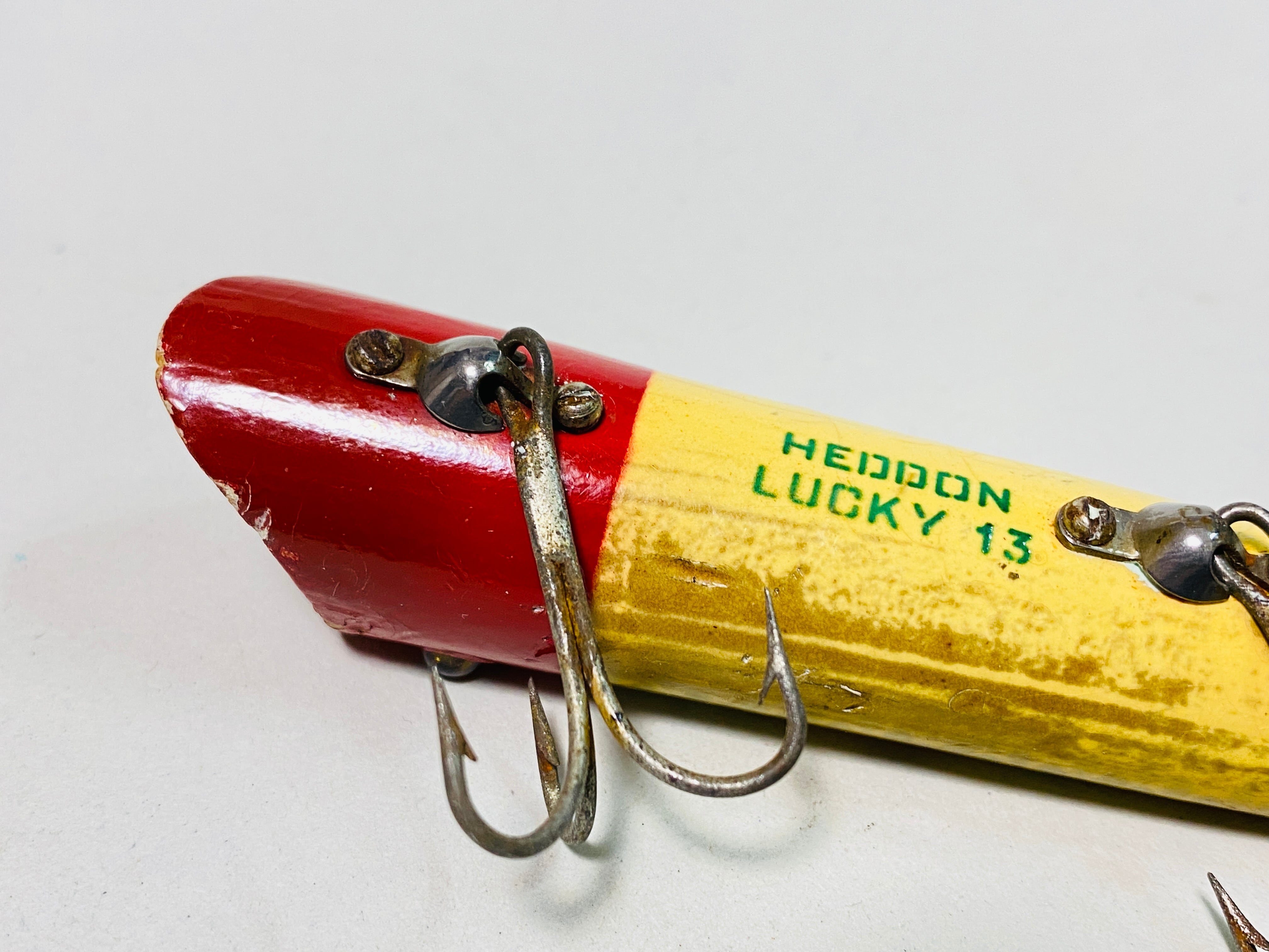 新品未使用】Old Heddon wood lucky 13