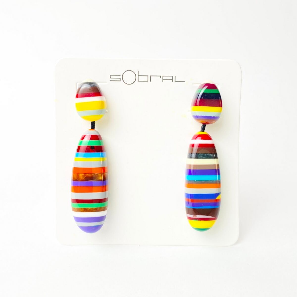 【SOBRAL ソブラル 】ピアス BR CAILLOU POP ART