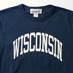 ［bibmilk］3/4スリーブベースボールTシャツ WISCONSIN レディス