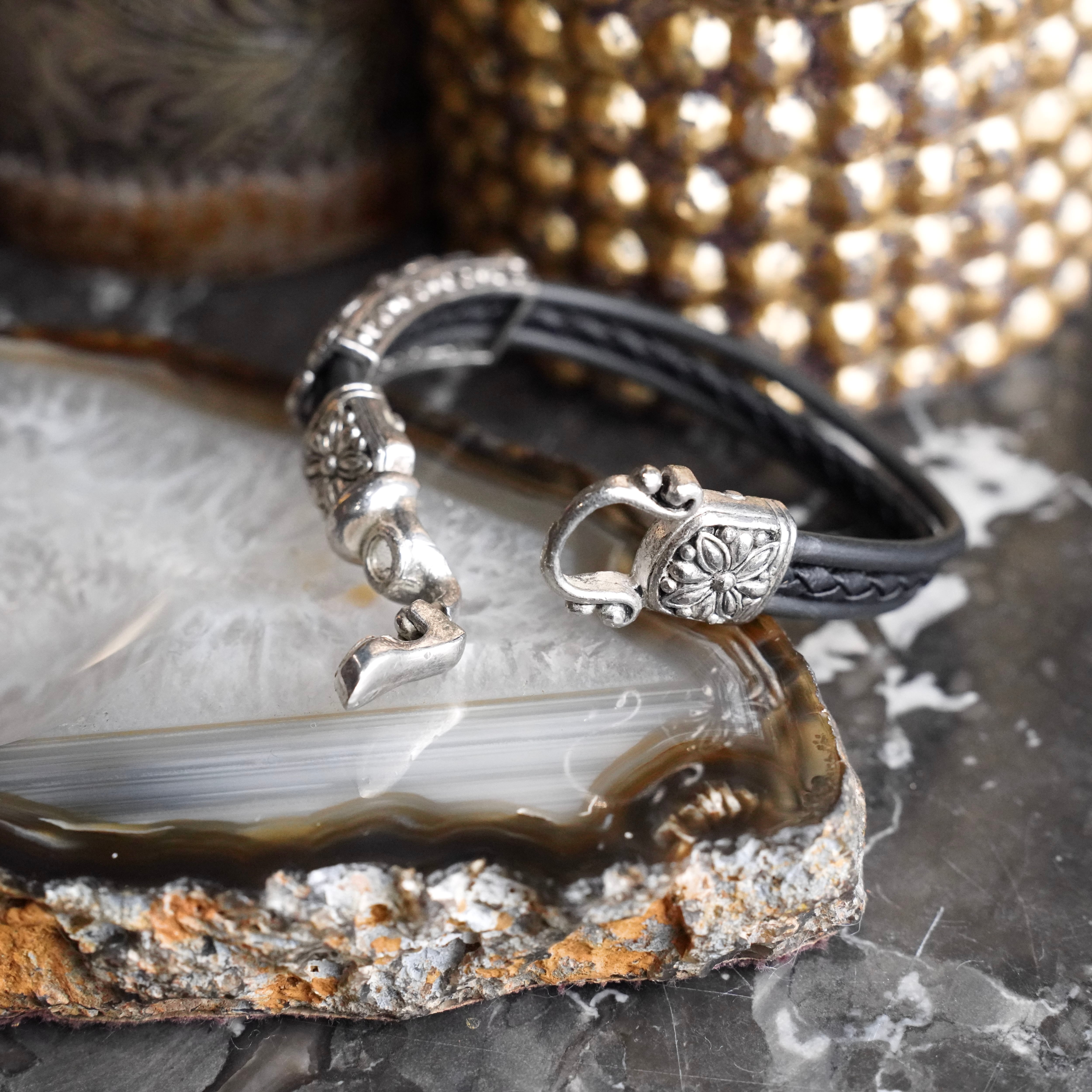 USA VINTAGE METALWORK DESIGN BRACELET/アメリカ古着メタルワーク