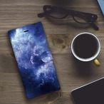 夜星 - 和風 手帳型iPhoneケース