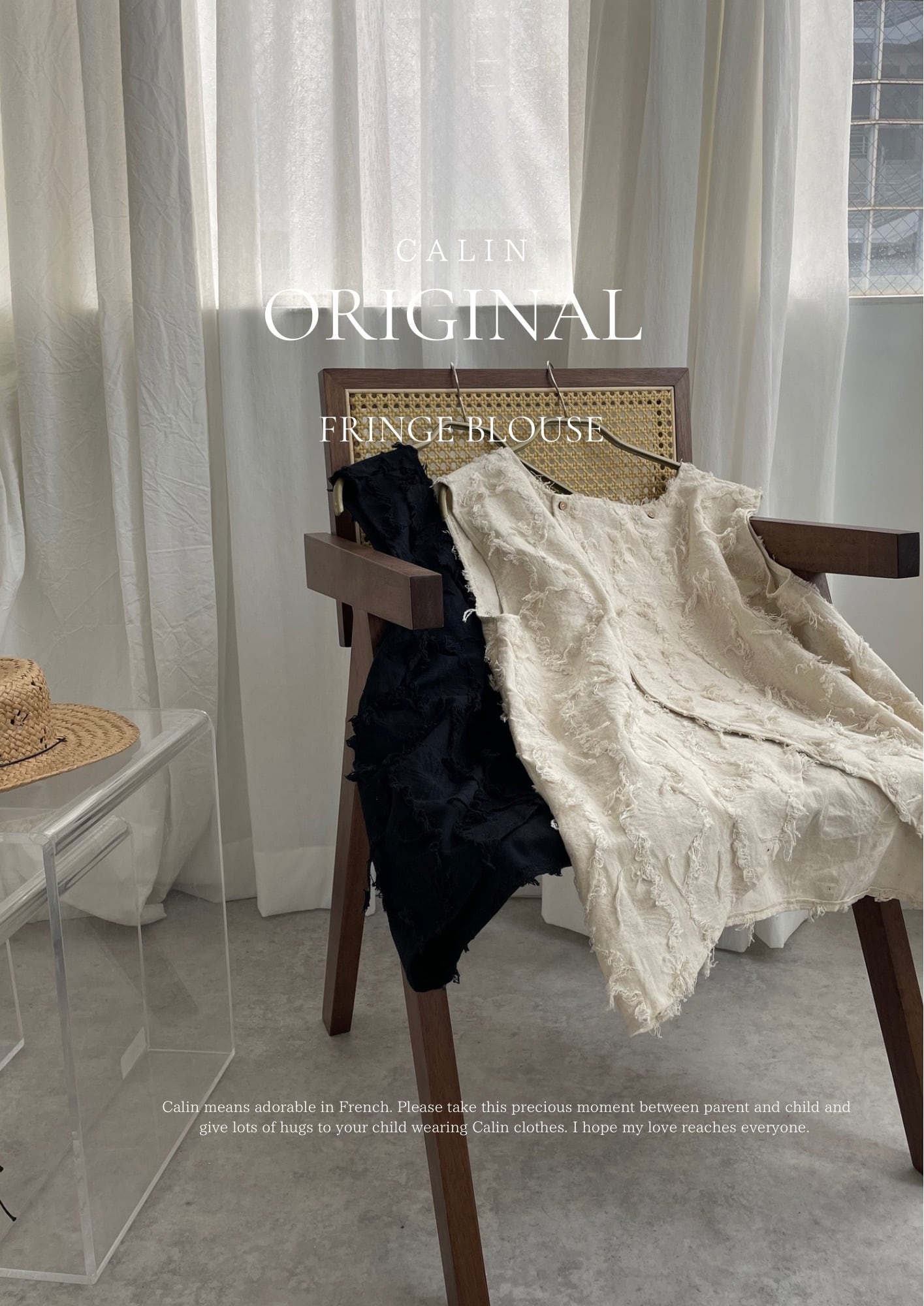 【ORIGINAL】fringe blouse(ladies)