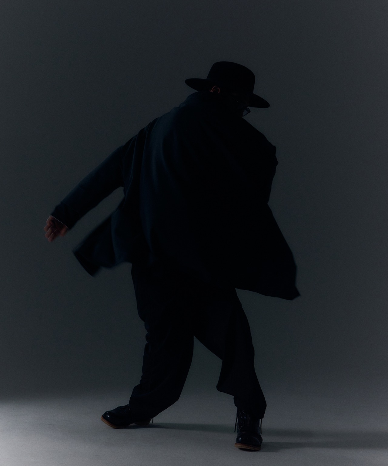 NYLON WIDE PANTS［HSP002］