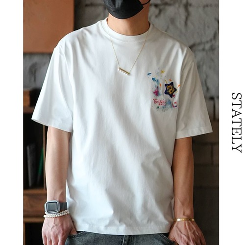 Star Splash Tee/2color_T283 画像