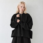 バックフレア  ボンディング ジップジャケット