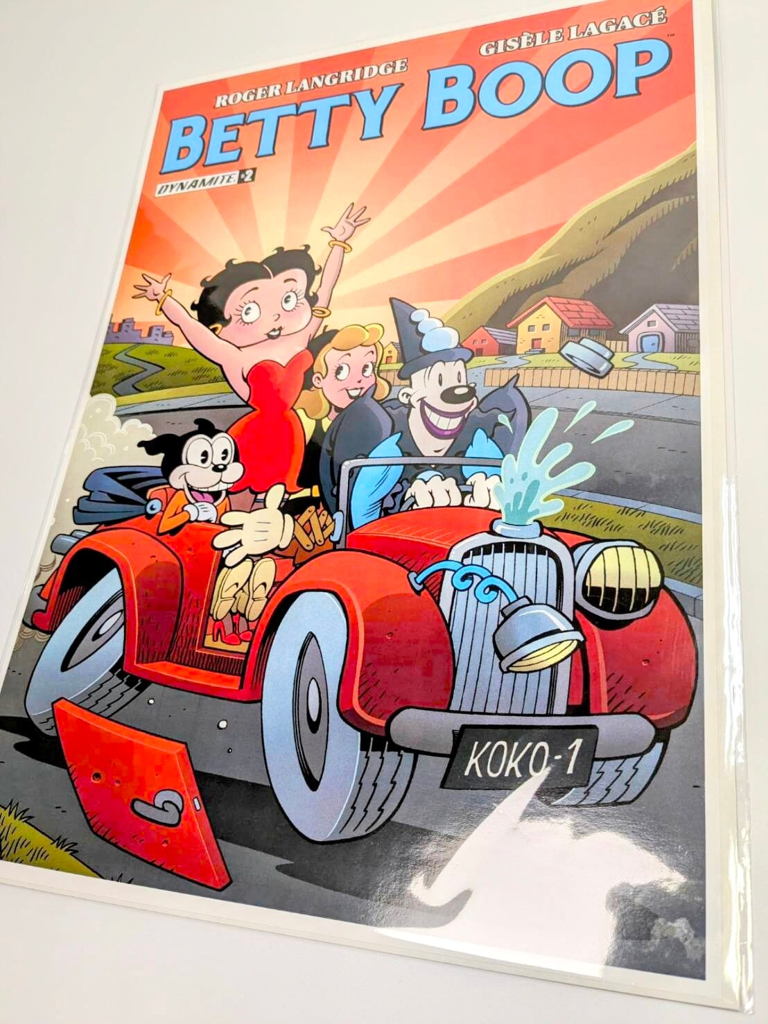 送料無料！ちょうどいいB4ポスター【ベティ・ブープ（ Betty Boop）】〚アメリカン雑貨 アメトイ〛