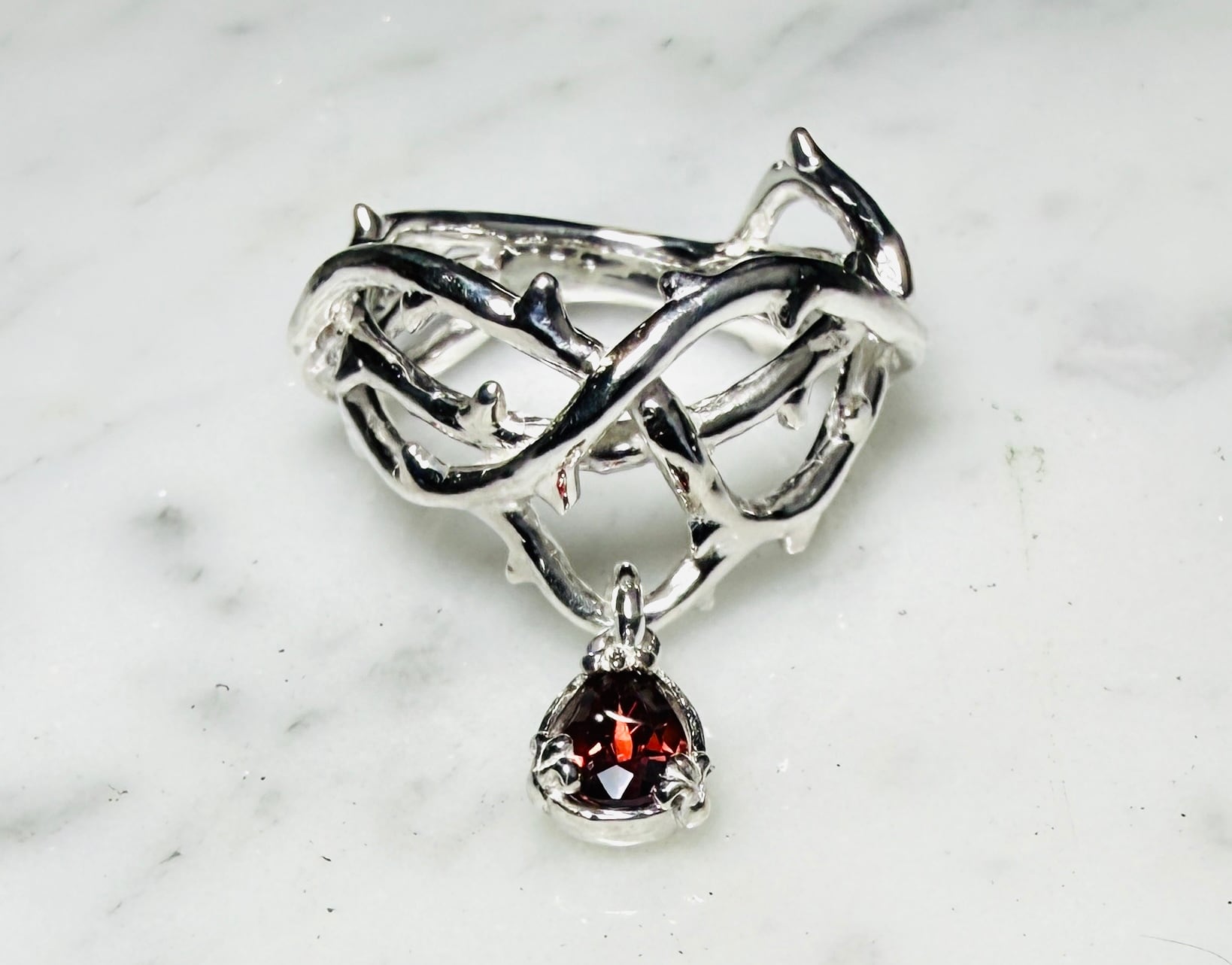 ☆6/14まで発売記念特価☆ Swing stone Ivy Ring | BLUE ROSE
