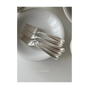 Christofle クリストフル / “Berain Marot” デザートフォーク (在庫:9本)