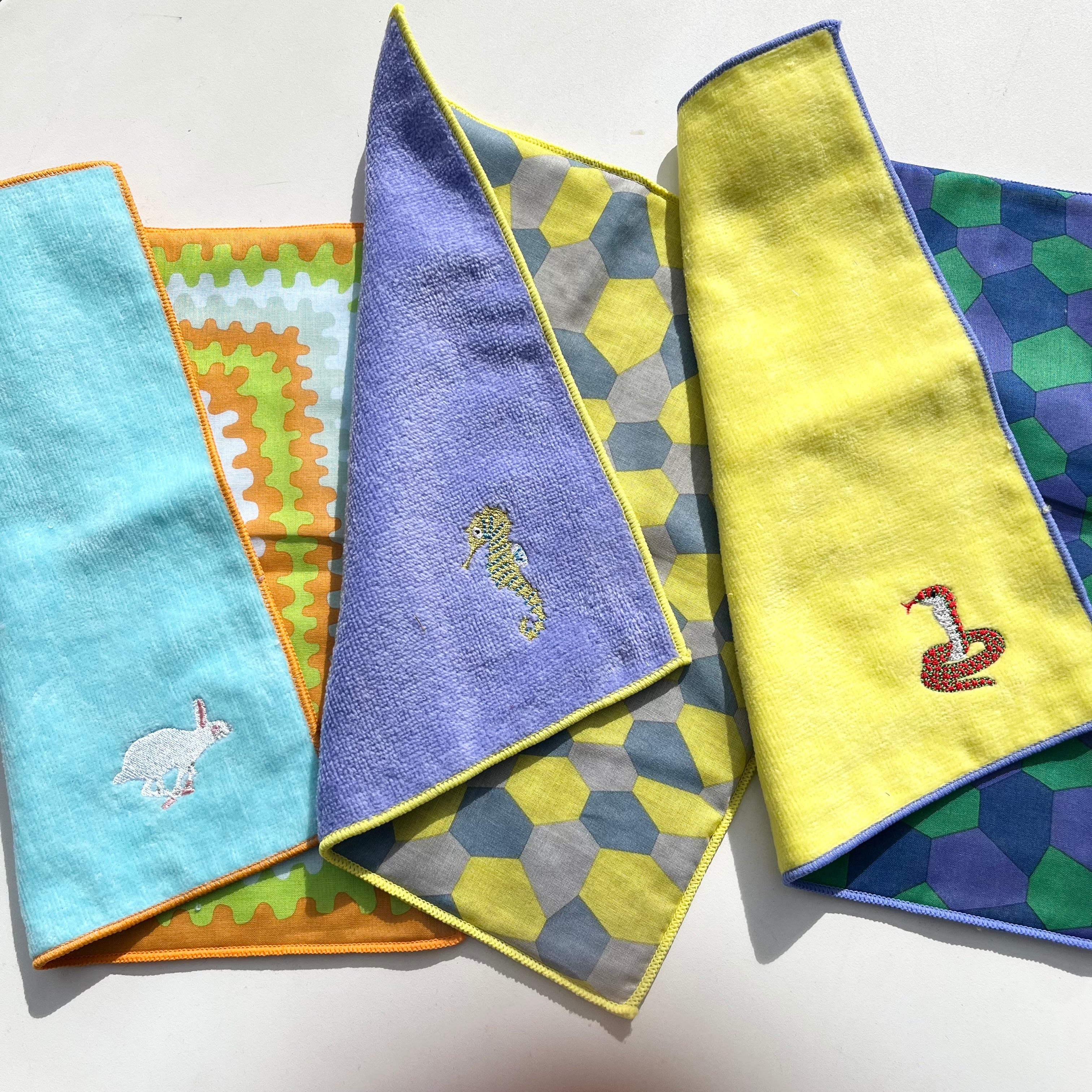 ひびのこづえ ミニタオル 干支 タオルハンカチ | ihana design(イハナ