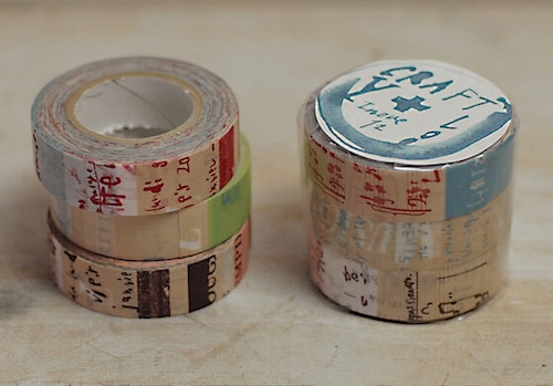 倉敷意匠　マスキングテープ3巻セット（グラフィティA）