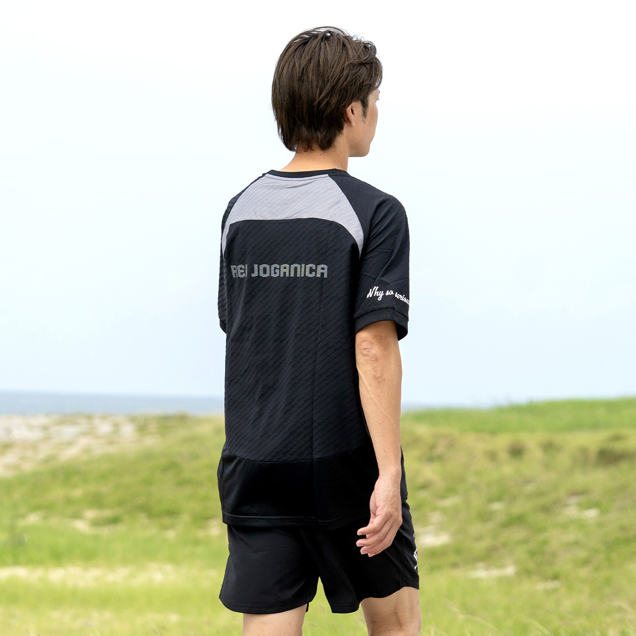 REI JOGANICA LIFE STYLE TEE（ブラック×グレー） - 7