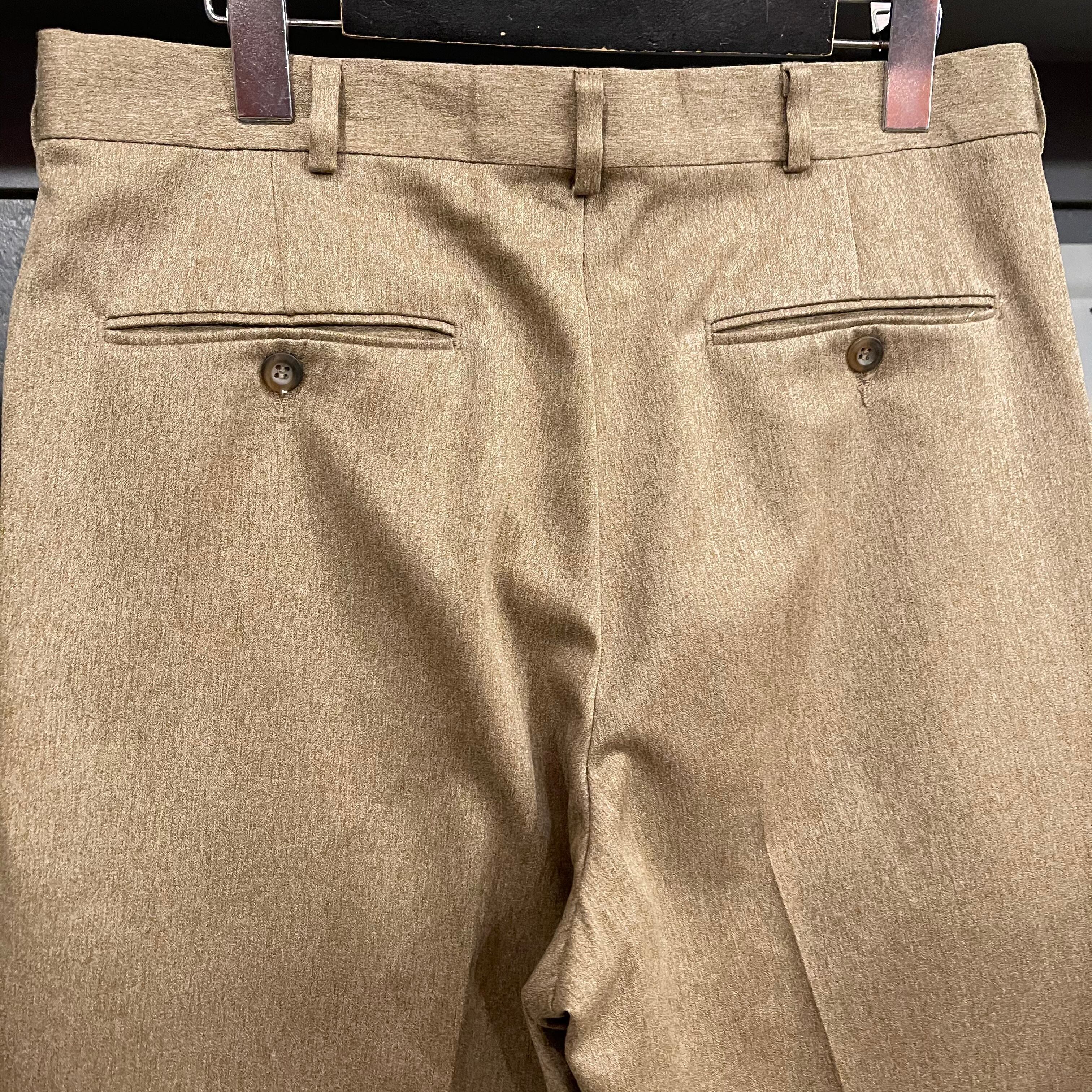 90s SLATES 3 Tuck Slacks | VOSTOK