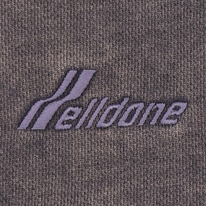 【WE11DONE】DARK NAVY BLEACHED SWEATSHIRT