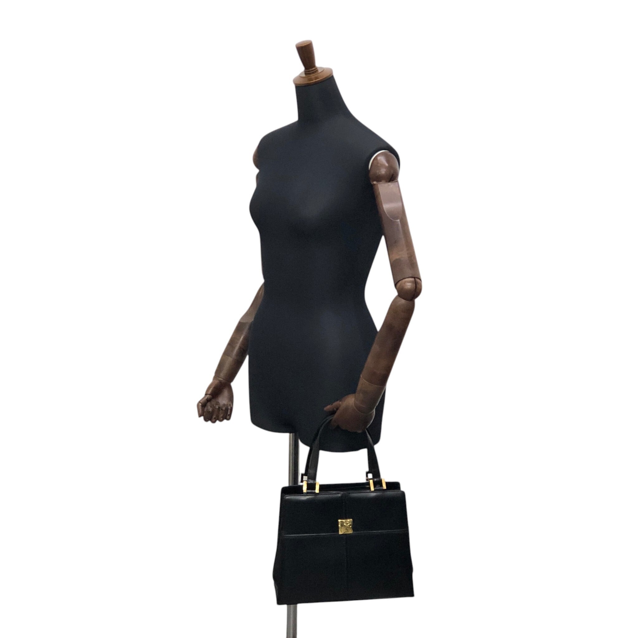 Yves Saint Laurent イヴ・サンローラン ハンドバッグ ブラック