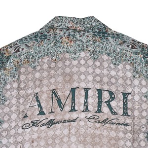 【AMIRI】BANDANA BOWLING SHIRT