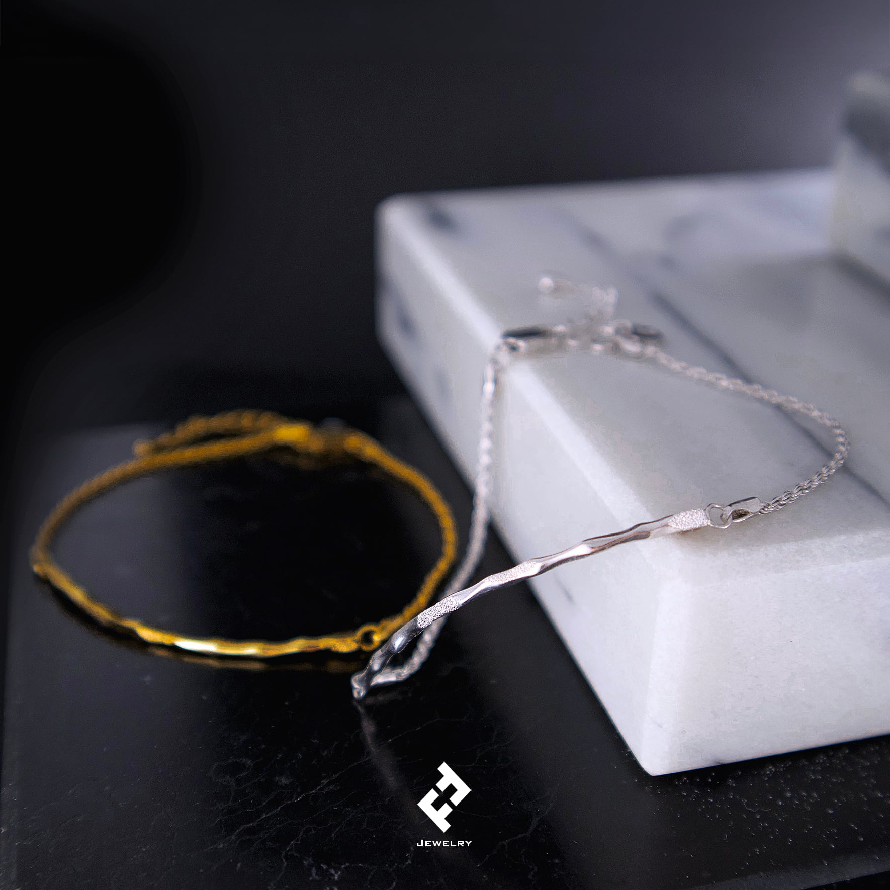bamboo・バーチェーンブレスレット〜bar chain bracelet | FELIPE