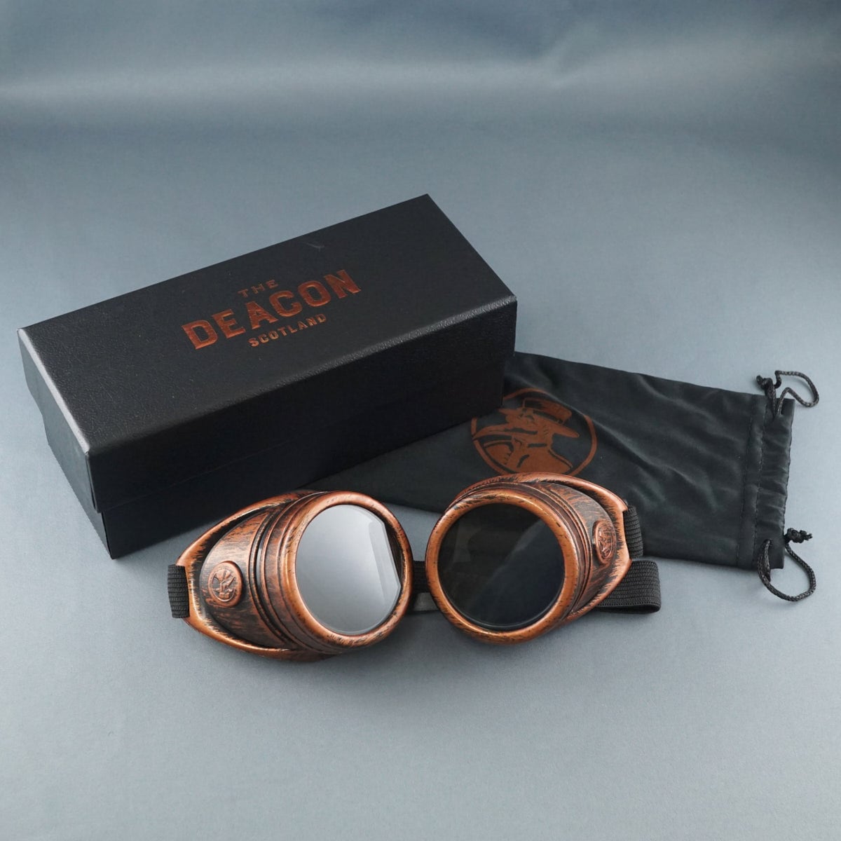 新品未使用】THE DEACON SCOTLAND ザ ディーコン ゴーグル スチーム