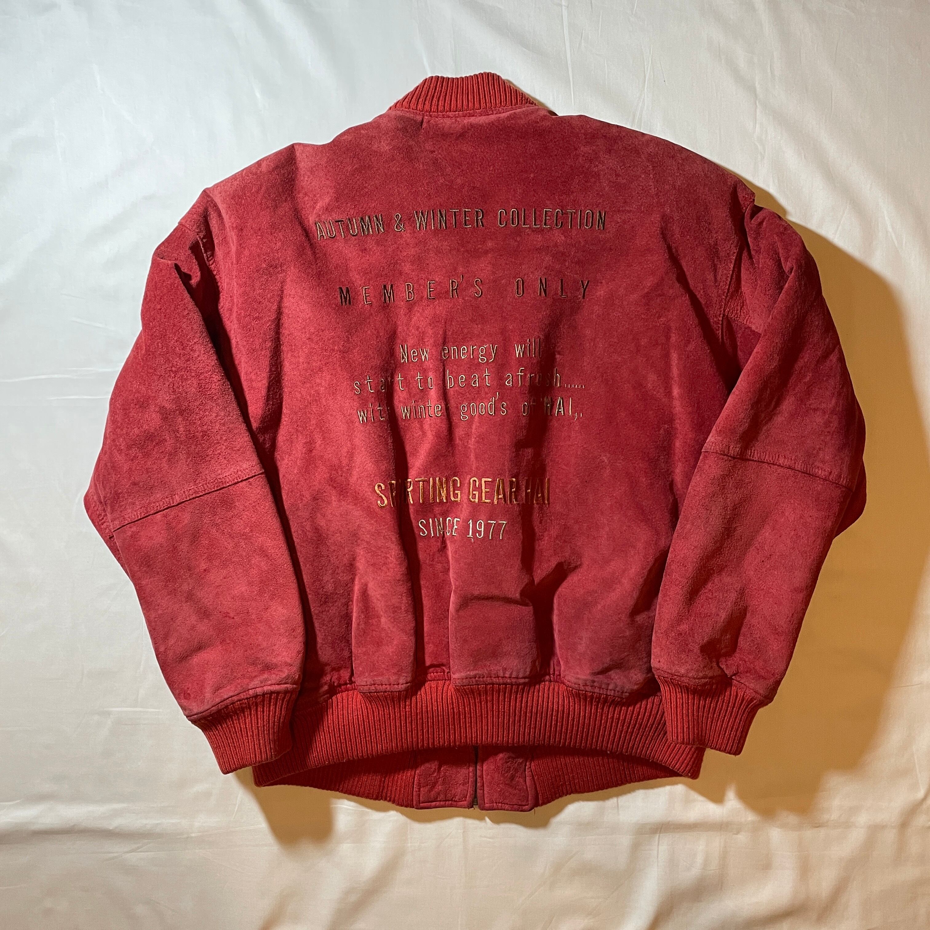 90s HAI SPORTING GEAR スウェードMA-1 ヴィンテージ | ZZYZX.inc 90s HAI SPORTING GEAR スウェードMA-1 ヴィンテージ | ZZYZX.inc