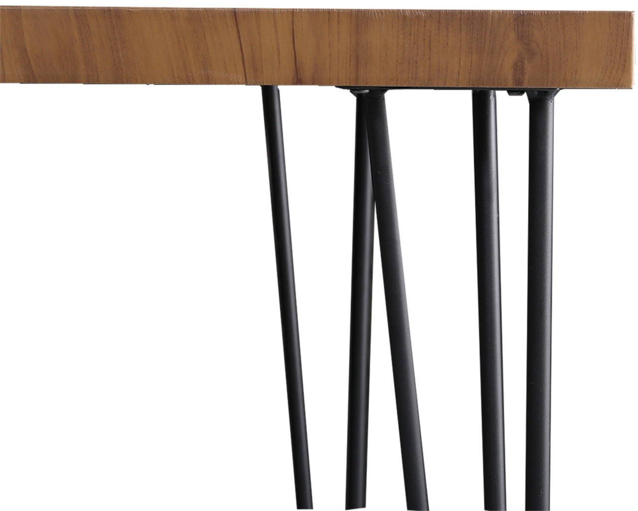 ヴィンテージレザー調ダイニングチェア２脚 75cm幅テーブル 3点セット