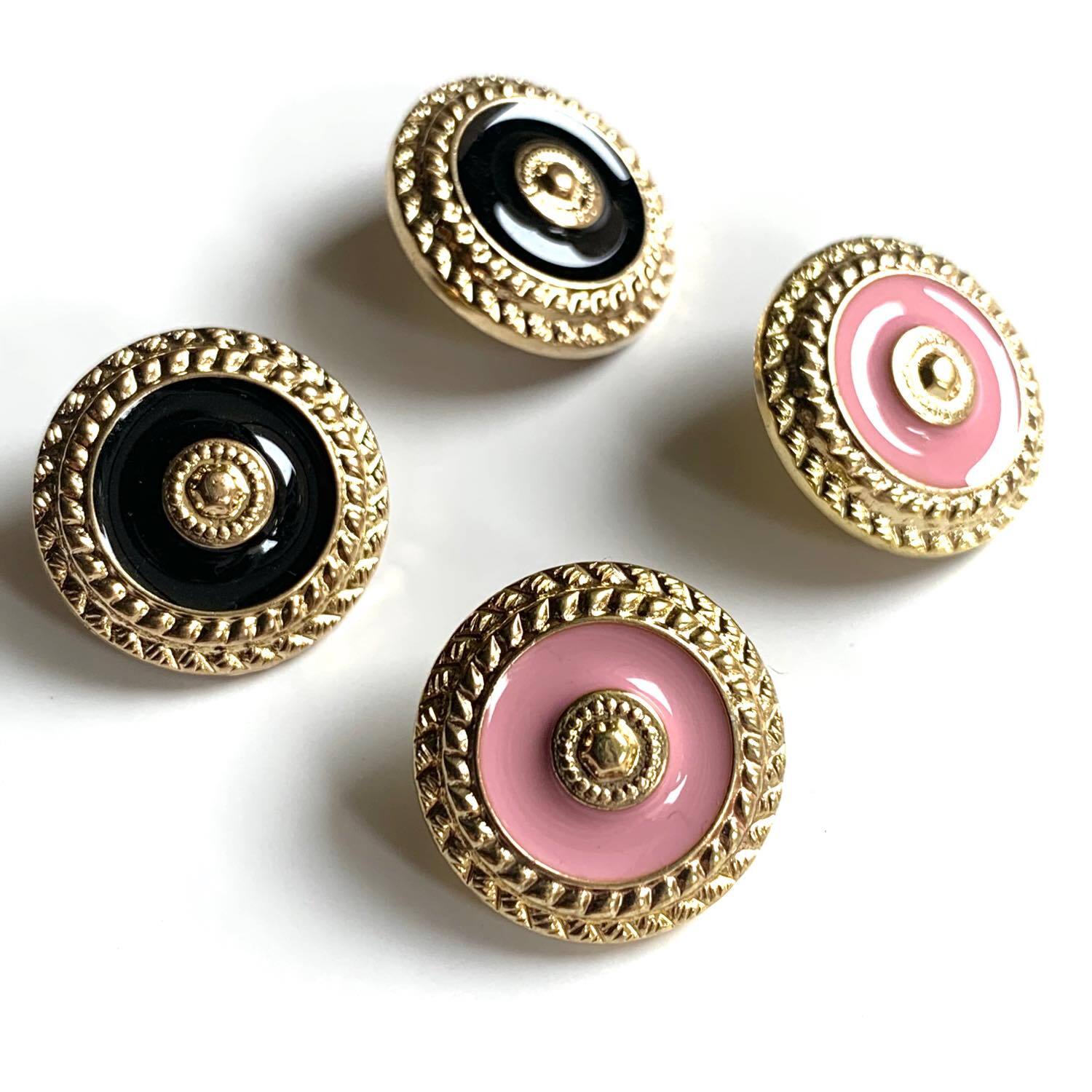 最終入荷〉60's 中央ゴールド点サークルカラーヴィンテージボタン