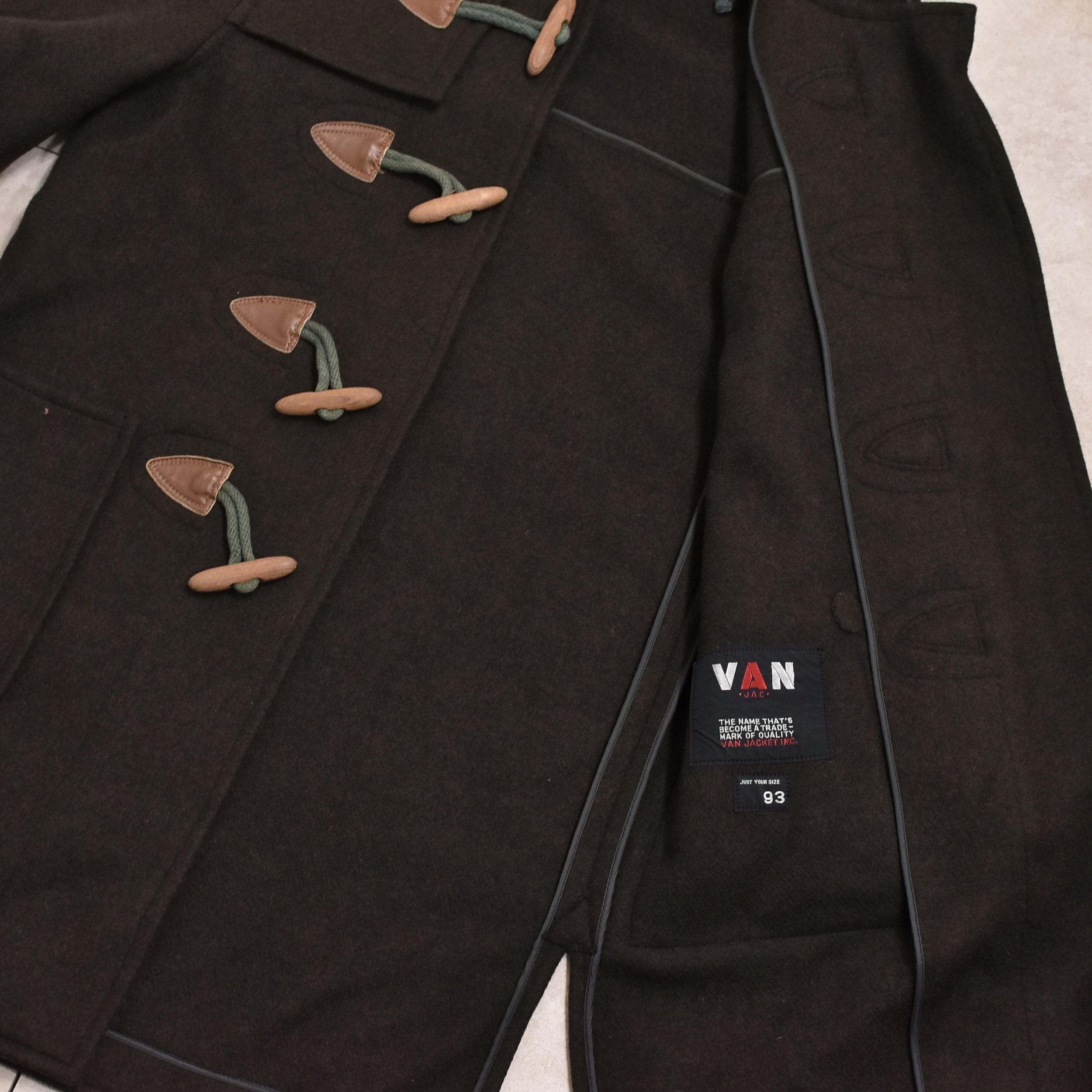 60s Jp vtg VAN JAC duffel coat | 古着屋 grin days memory 【公式